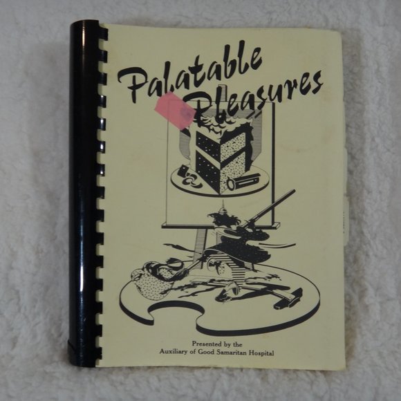 PALATABLE PLEASURES COOK BOOK - Picture 1 of 5